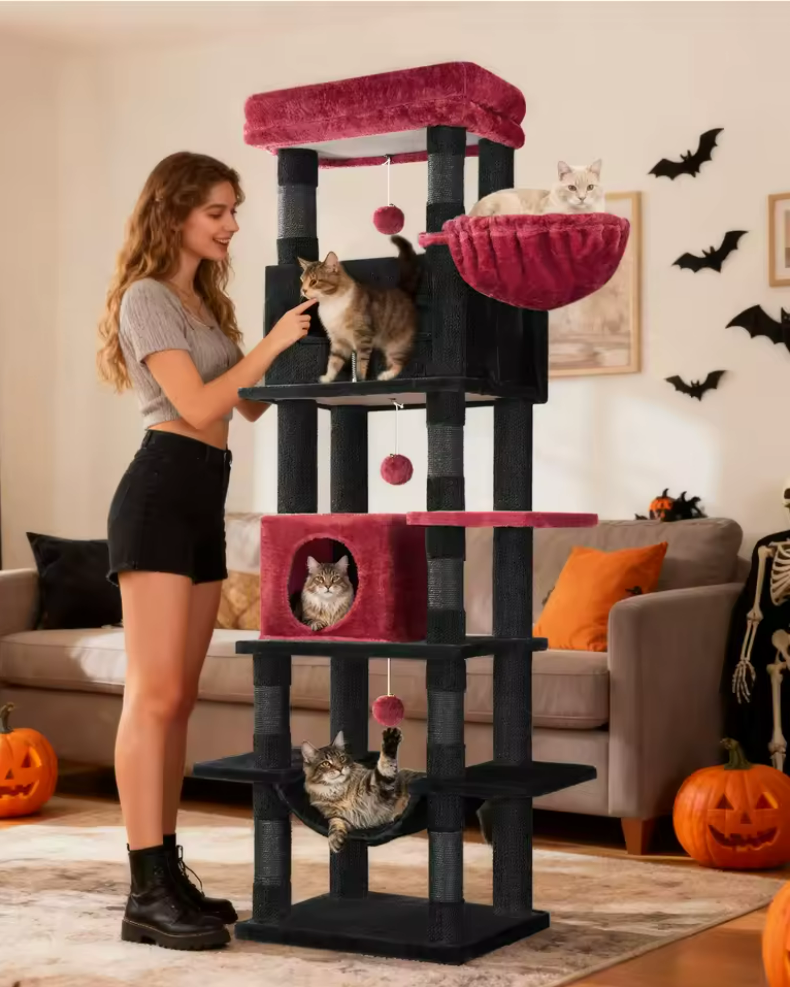 Grand arbre à chat de 170 cm